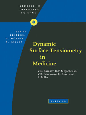 cover image of Dynamic Surface Tensiometry in Medicine